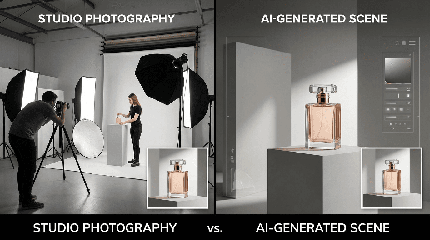Photo produit IA vs studio traditionnel : quel choix pour votre e-commerce ?